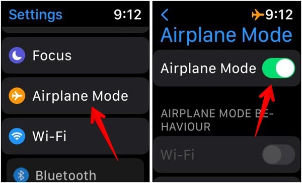 Apple Watch Airplane Mode