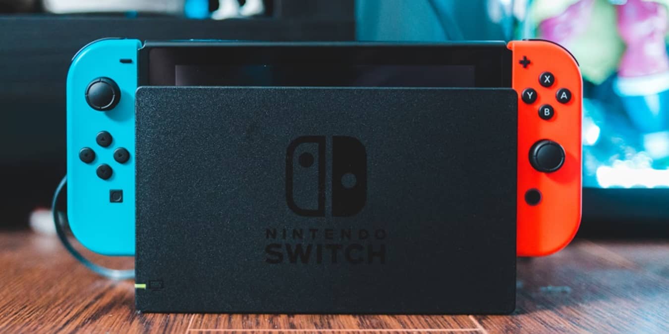 Nintendo Switch in dock ready to try the best Nintendo Switch apps.