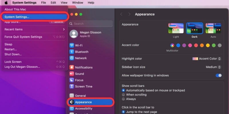 Customize Mac Desktop Appearance