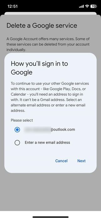 Adding new email account to Gmail iOS app. 