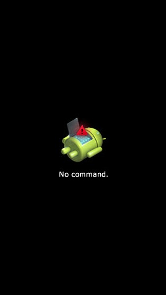 No command error when trying to fix mobile data not working on Android.