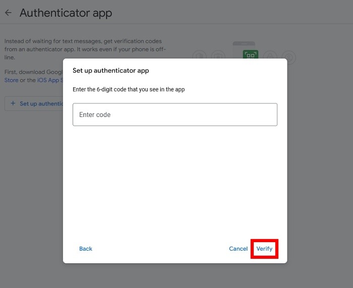Google Authenticator Enter Code Winauth