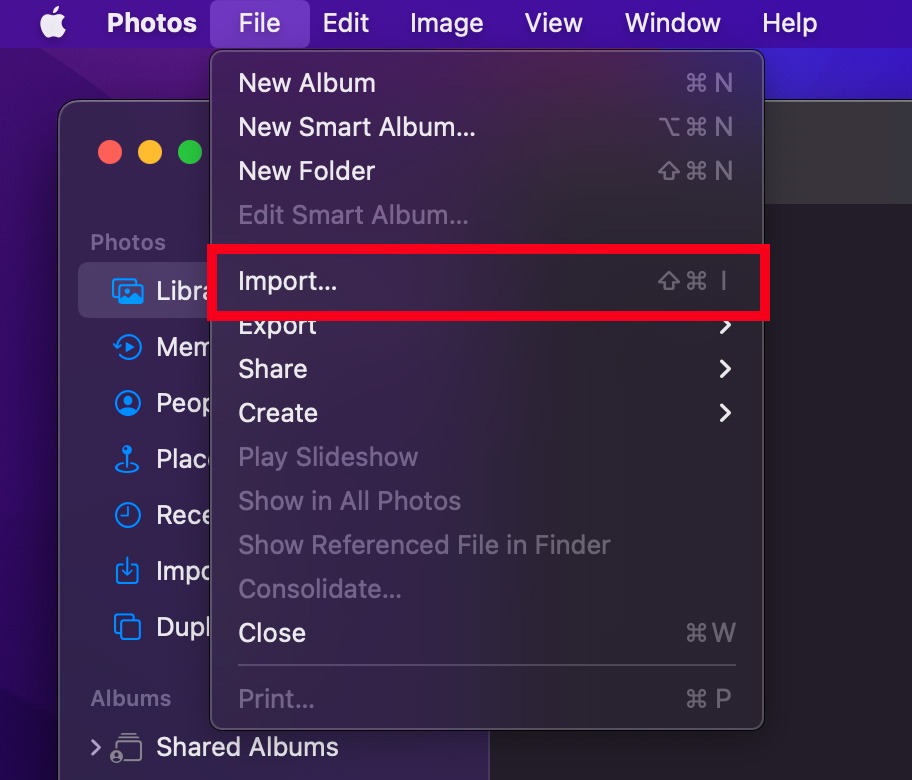 Hide Photos Mac Import