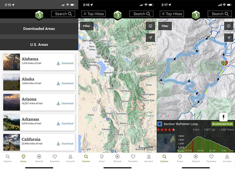 Best Hiking Apps For Iphone Hiking Project