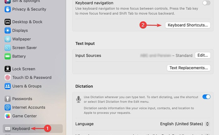 Keyboard Shortcuts