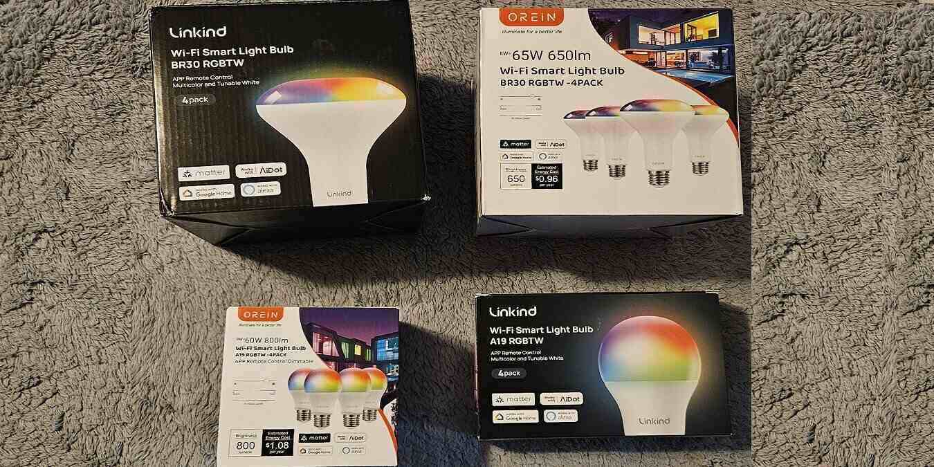Linkind Orein Smart Light Bulbs By Aidot Featured