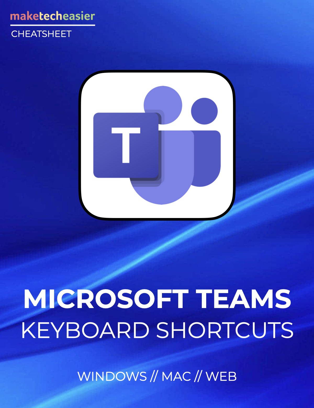 Microsoft Teams Keyboard Shortcuts Cheatsheet Download