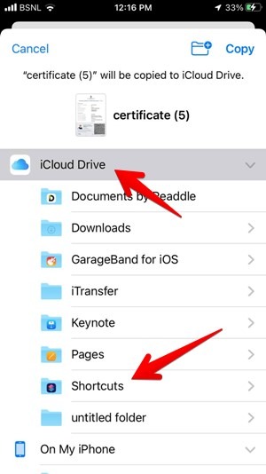 Pdf Iphone Move File Icloud Drive