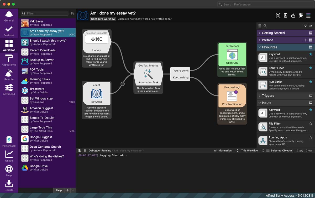 Raycast Vs Alfred Alfred Workflow Canvas