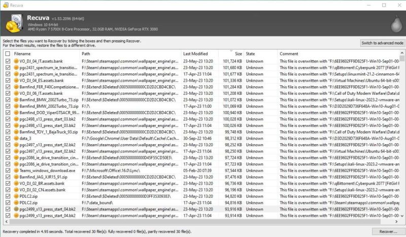 Reformat Hard Drive Without Losing Data Recuva Tutorial