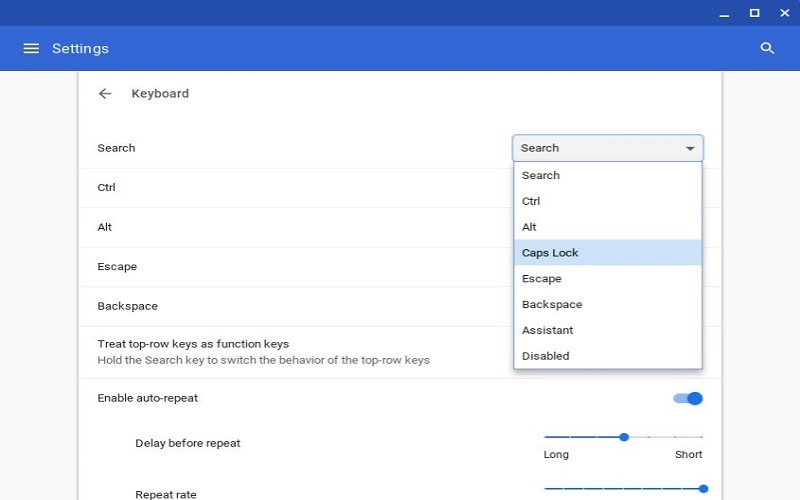 Remap Chromebook Keyboard Shortcuts 5