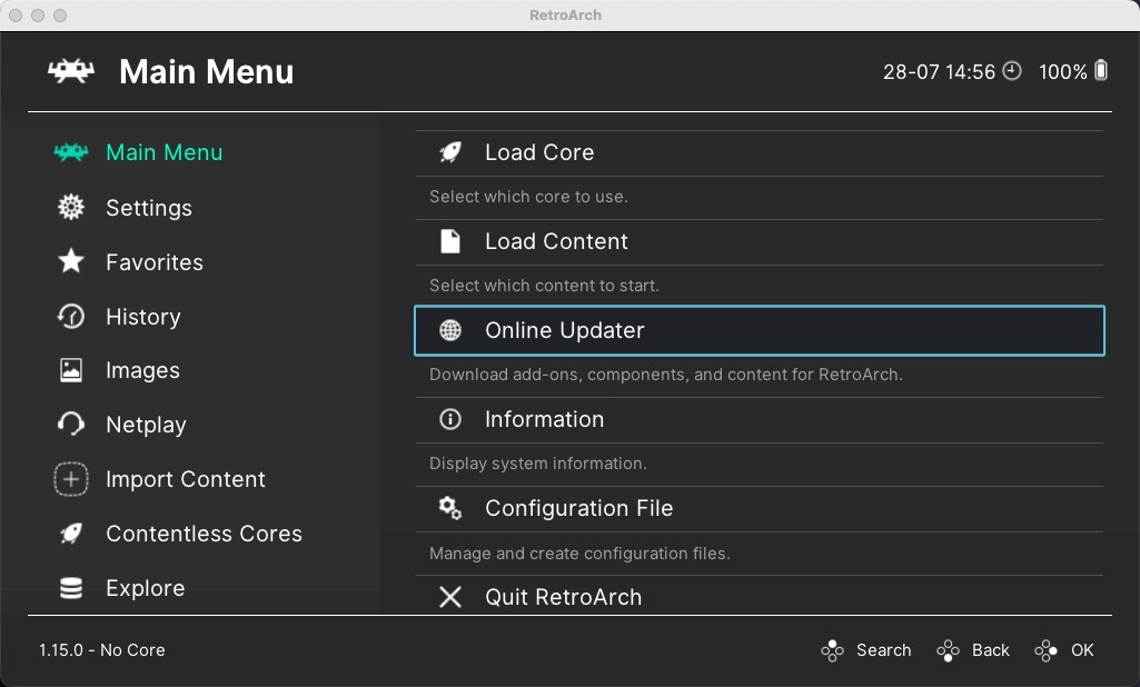 Retroarch Online Updater