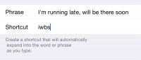 Be More Productive with Text Shortcuts in iOS