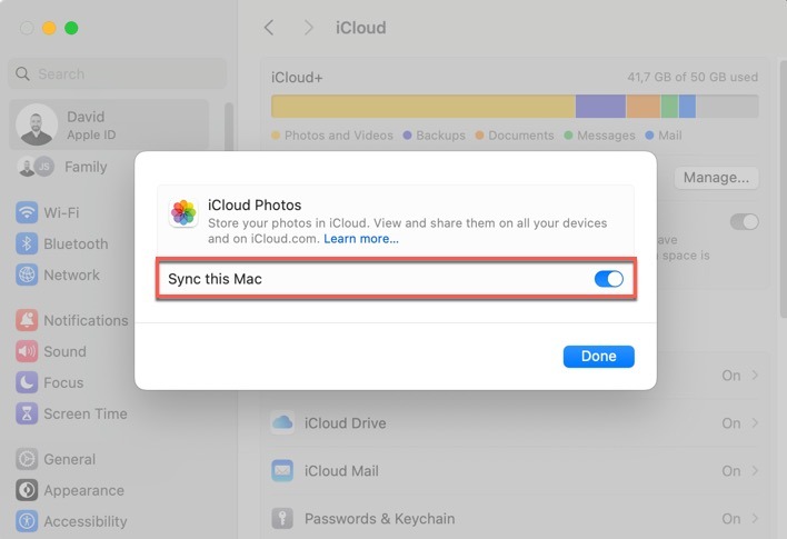 Sync This Mac Option Macos