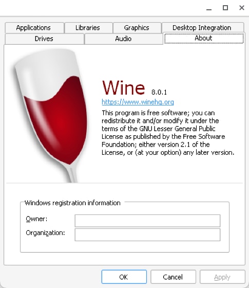 Wine Chromeos