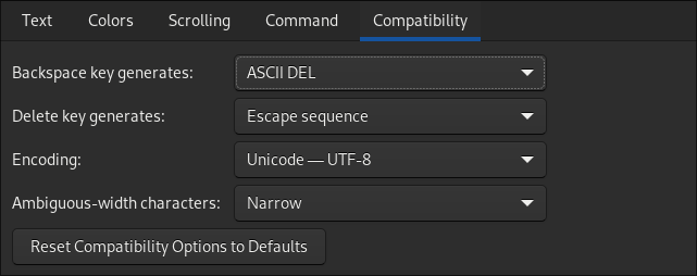 Customterminal Gnomecompatibility