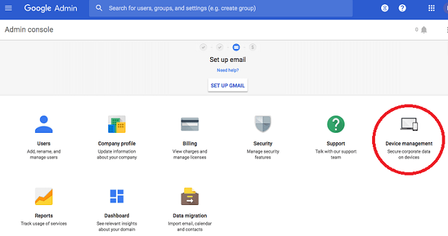 Gsuite Admin Console 4