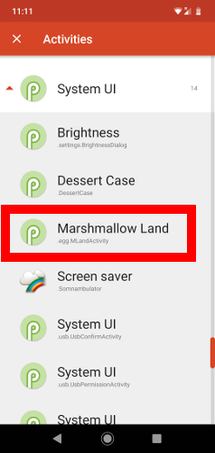 Hidden Secret Google Games Marshmallow Land Nova 2