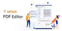 Create and Turn Form Responses into PDFs with JotForm PDF Editor